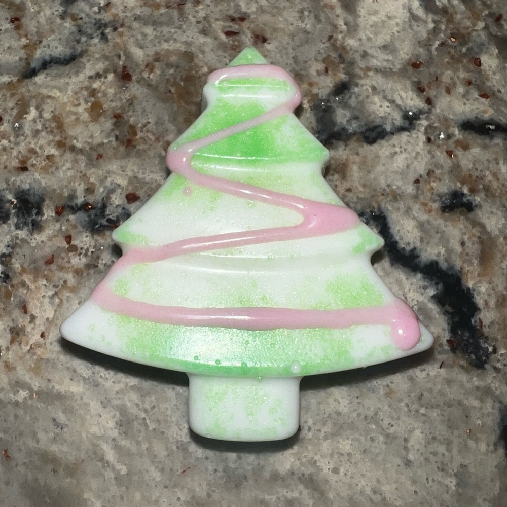 Christmas Tree Cake | All Natural Goat Milk 2.5 oz Soap Bar